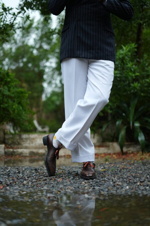 Casual Cotton Pants with Stretch Fit