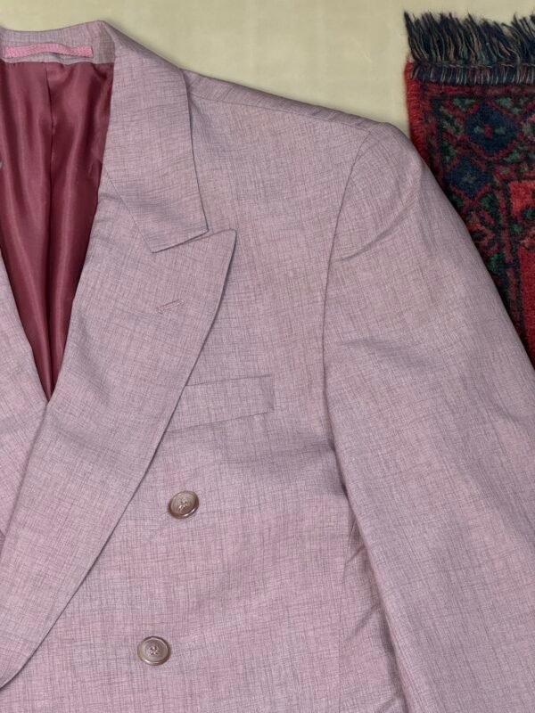 Rudy St. Clair Coat [L] - Double-Breasted Coat - Pink