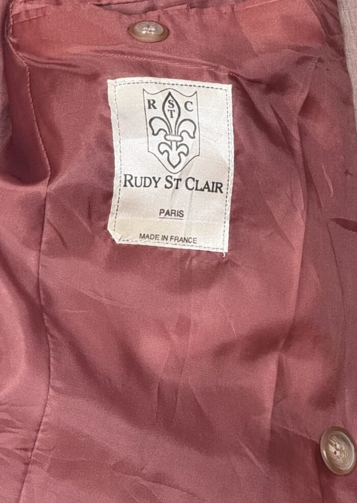 Rudy St. Clair Coat [L] - Double-Breasted Coat - Pink