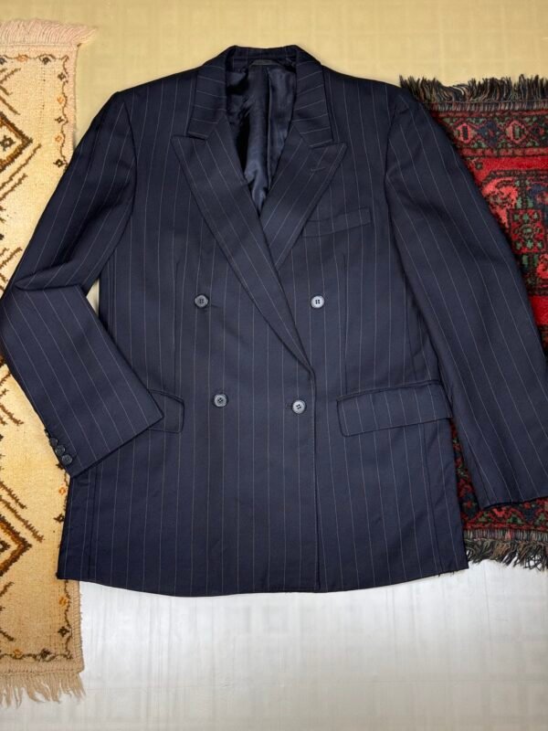 Christian Dior Premium Double-Breasted Coat [Black – L]
